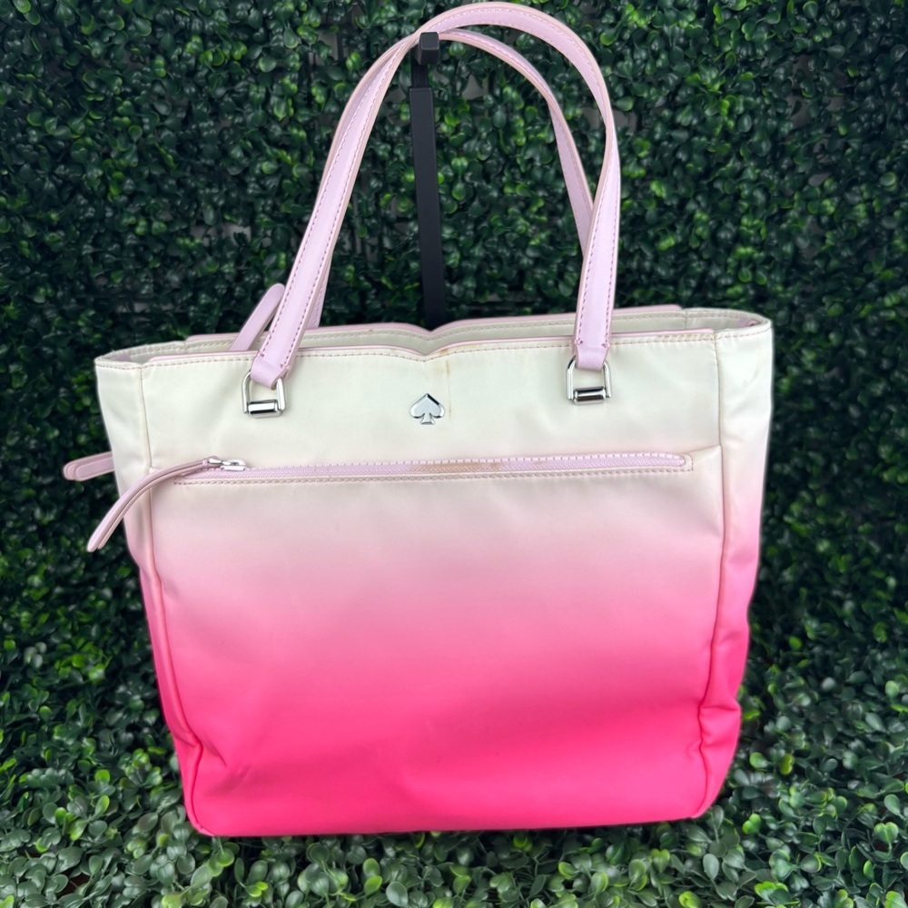 KATE SPADE NEW YORK JAE DEGRADE MEDIUM SATCHEL OMBRE TOTE BAG